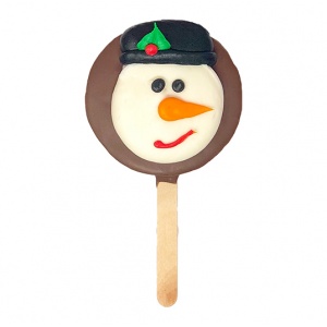 Brownie Pop- Snowman